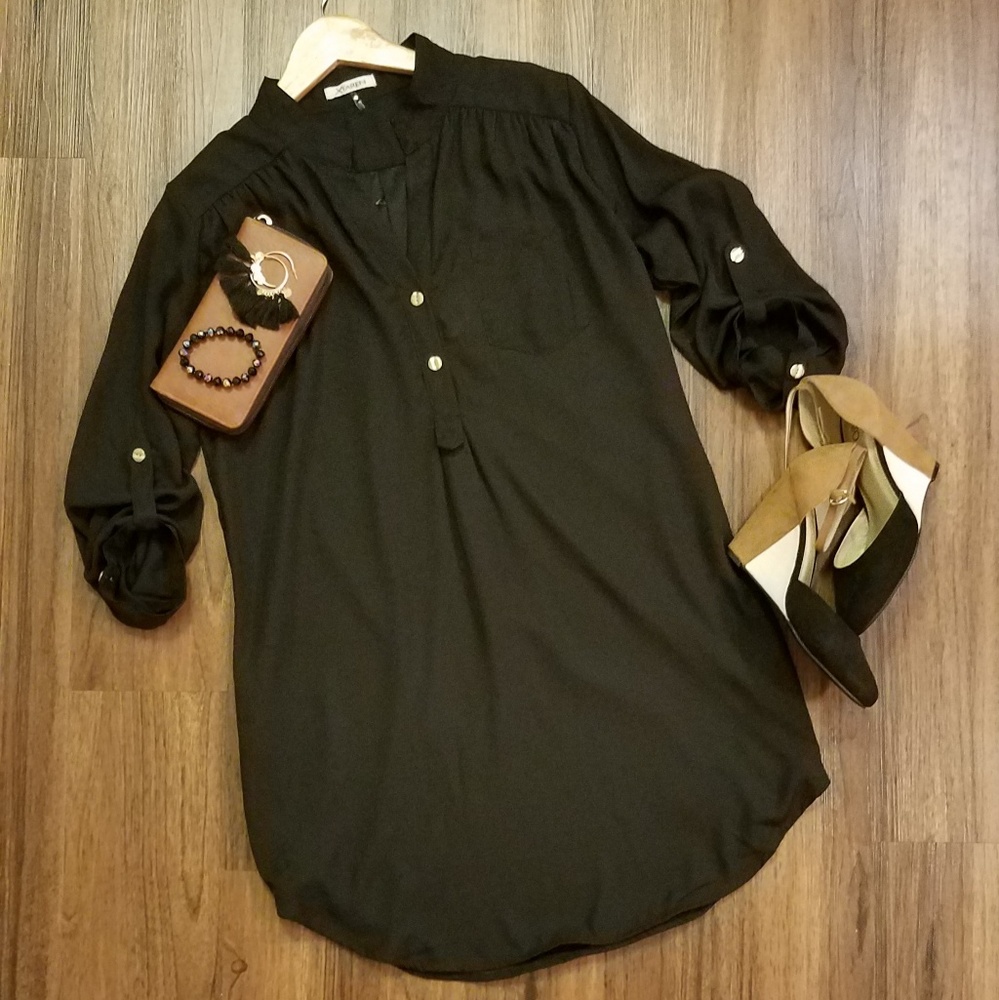 Longsleeve Black Dress